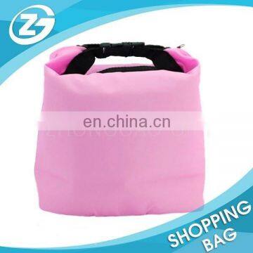 Polyester fabrics Aluminum Insulation Texture Cooler Tote Bags