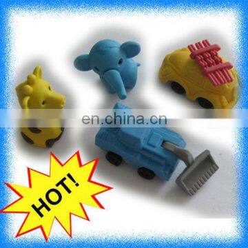 3D animal shaped eraser