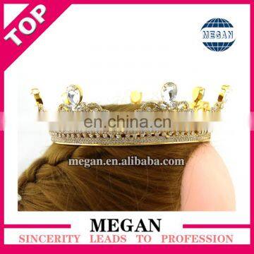 Princess Rhinestone Tiara Beauty Pageant Crowns Bride Jewelry Hair Accessories Tiara photo-3