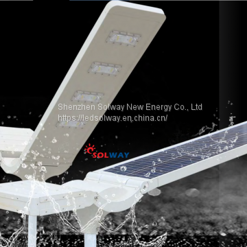 90W solar lights with 9000Lumens Unique design led solar street light