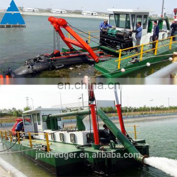 Small Dredger with Cutter Head in River Dredging