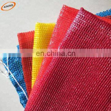 PE 21g 23g 27g raschel lemon mesh bag for sweet corn