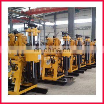 Medium borehole rock core water well drilling rig machine for sale