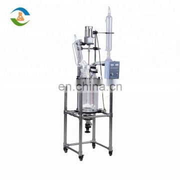 Laboratory Pilot Plant Jacketed Glass Reactor