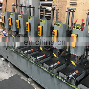 Aluminum or Aluminium Prilfile Multi Head Drilling Machinery for Windows and Door Making