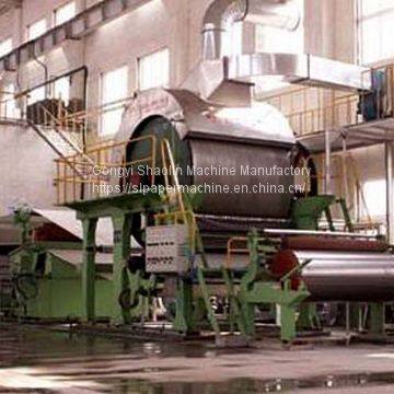 1092 Toilet paper making machine small tissue paper processing line price