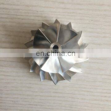 TD04HL 44.00/62.00mm 7+7 blades high performance Turbocharger Billet/milling/aluminum 2618 compressor wheel