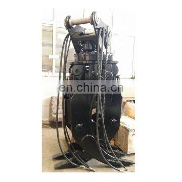 17-23 ton rotary hydraulic excavator wood grab,rotating log grapple