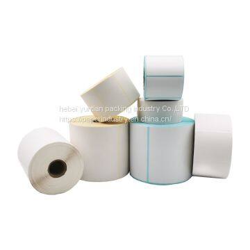 500sheets/pack self Adhesive Pack Blank Holographic Thermal Direct Paper Label