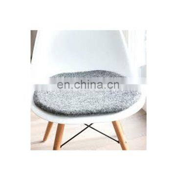 round gray wool felt seat cushion for chair 2019