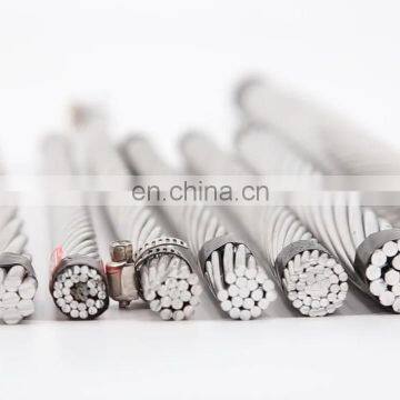 Overhead Power Transmission Steel Core Bare Cable Aluminum ACSR Conductor