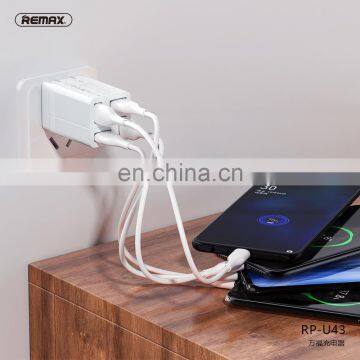 REMAX Micro Usb Adapter Fast Charging Dual USB Adapter Data Cable & Charger photo-4