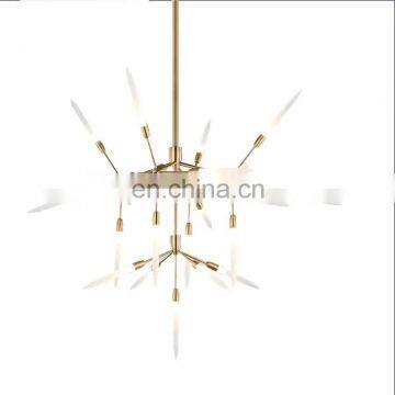 Nordic Chandeliers Acrylic Decorative Pendant Lights For Hotel