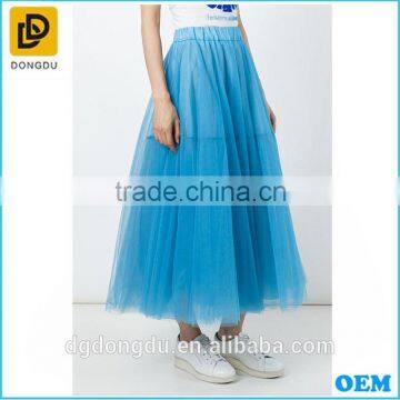 oem elegant woman suit summer prom midi Tulle skirt cheap tutu skirt wholesale the most beautiful ball skirt for girls