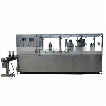 automatic hummus cup filling sealing machine