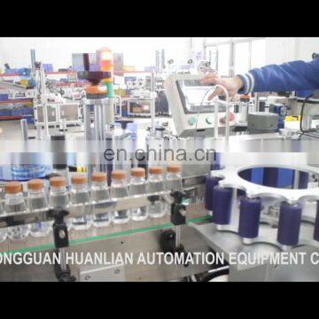 Industry Automatic Sticker Round Bottle Star Wheel Rotary Labeling Machine Use For Round Bottle