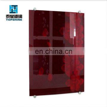 silkscreen printing glass/ digital printing glass for refrigerator door