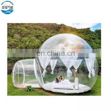 Inflatable  bubble tent houses /dome bubble tent  with tunnel for sale