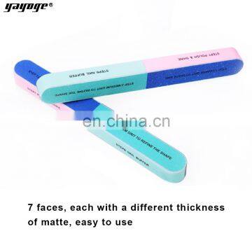 Nail Art Tools Polishing File Buffer 7 Side in Stock Newest Design Nail Supplier photo-4