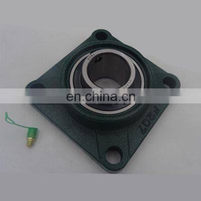 OEM Agriculture machinery adjustable 4 Bolt Square Cast on Housing pillow block bearing ucf217