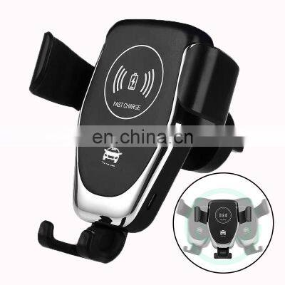 Qi Wireless Car Charger Phone Holder 10W 2020 New Product Wholesale Mobile Phone Q12 Car wireless fast charger For iPhone