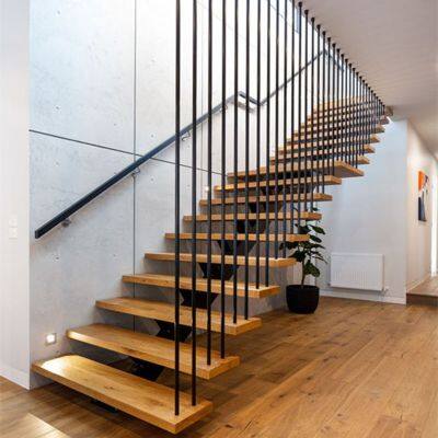 Building house center beam prefabricated stairs