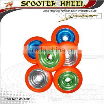 Precision high quality alloy wheel scooter wheel, speed skate wheel