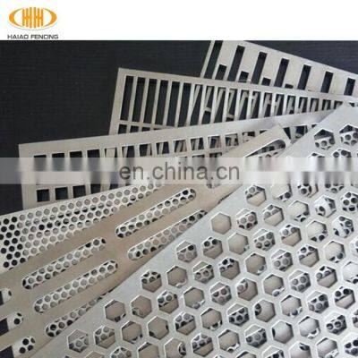 Made in China high quality good price galvanized perforated sheet metal