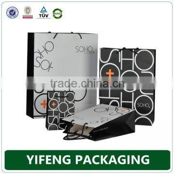 Guangzhou 2015 New Fancy Custome Logo Printed Shopping Bag ,gift Bag,paper Bag With Handle photo-3