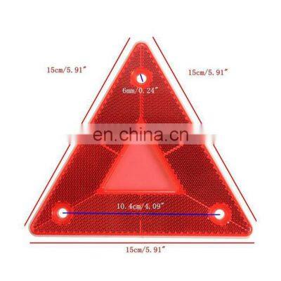 2Pcs Rear Light Car Reflector Truck Trailer Fire Triangle Reflector Car Safty Warning Board photo-3