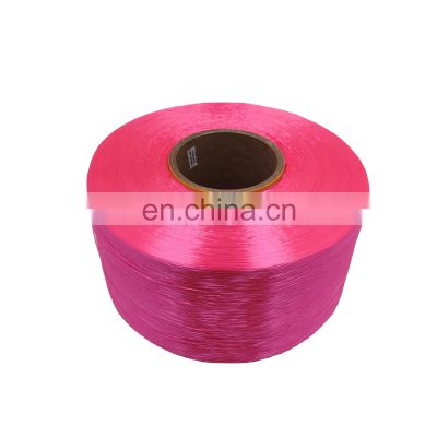 factory supply cheap price High tenacity bright 450 denier polyester filament yarn