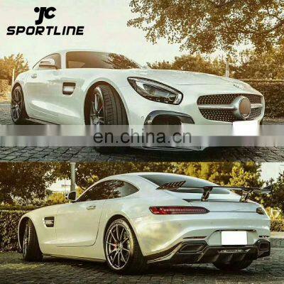 Carbon Fiber GTS Body Kit with Wing Spoiler for Mercedes Benz AMG GT 16-18