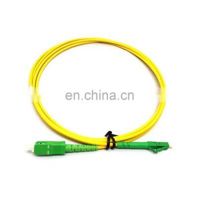 SC APC LC APC Simplex Single mode G657A G652D Fiber Jumper Fiber Optic Patch cord