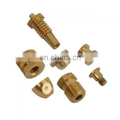 Customized precision machined small brass cnc machining parts