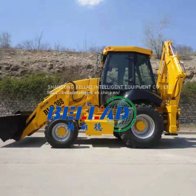 NEW HOT SELLING 2022 NEW FOR SALE Mini Front End Wheel Backhoe Loader Hydraulic Hammer Agricultural Machinery