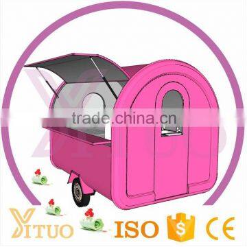 With Different Colors Mobile Ice Cream Cart For Sale photo-6