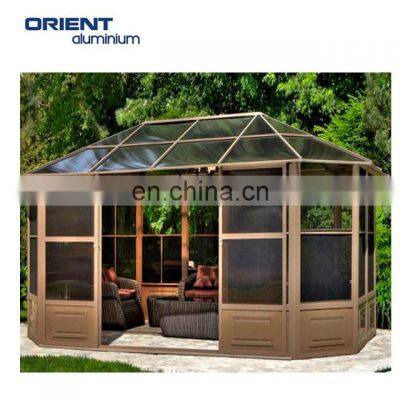 6mm Polycarbonate Aluminium Garden Greenhouse photo-3