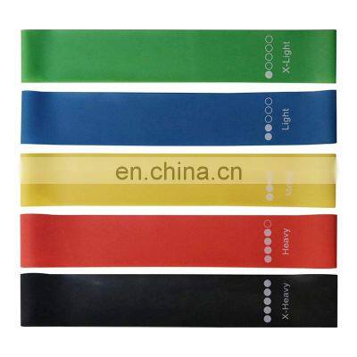 Promotional Customized Logo Exercise Elastic Bands Set Resistance Loop Band photo-5