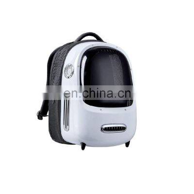 Wholesale custom many sizes breathable colorful portable pet backpacks transparent small dog