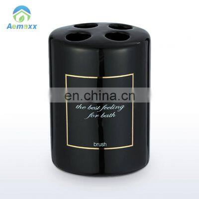 Sweetly Home Roma Luxury Hand Ceramic Bathroom Set Soap Dispenser photo-3