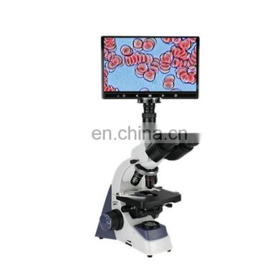 XSP500 40-100X Lab Trinocular Blood Digital Microscope w/ LED 10.1\