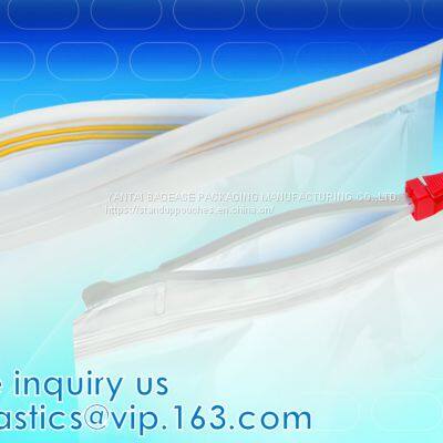 Slider Zipper Pouch Bags, Slide Zip, Dual Grip Seal, Double Tracks, Dog Food Package, Grip Zip Seal photo-4