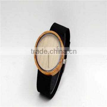 2016 New Fashion Hot Sale Wood leather Wrist Watch wholesale