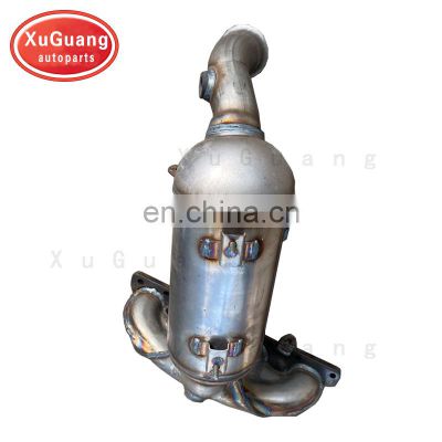 XUGUANG  NEW ARRIVAL HIGH QUALITY EXHAUST MANIFOLD CATALYTIC CONVERTER FOR Citroen c4l