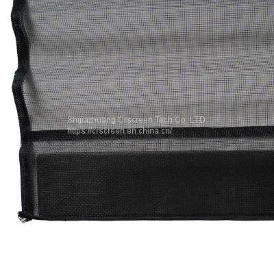 100% Polyester Door Screen Curtain Four Piece Hanging Fly Screen Door Mesh Door photo-5