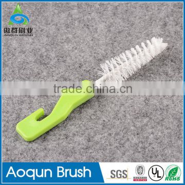 Easy to use easy cleaning nylon feeding baby bottle brush