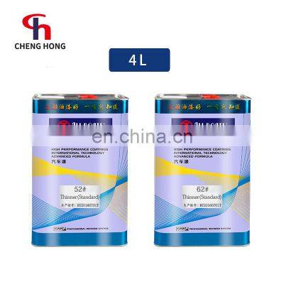 Factory Auto body repair painting car spray paint liquid transparent lacquer thinner for car refinish