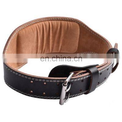 High Quality popular weight lifting belt genuine leather