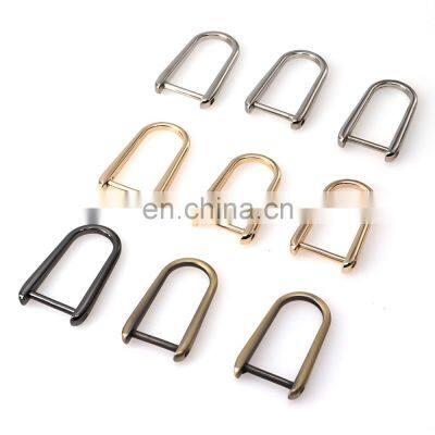 Bag Accessories Horseshoe Metal Removable Buckle Alloy Detachable Screws Opened D Ring photo-5
