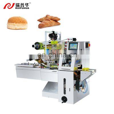 Automatic flow wrapper for food packaging machine